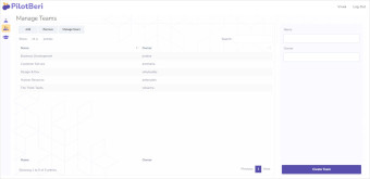 Manage Teams