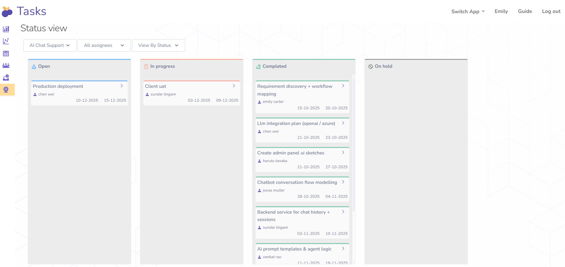 Kanban Board View